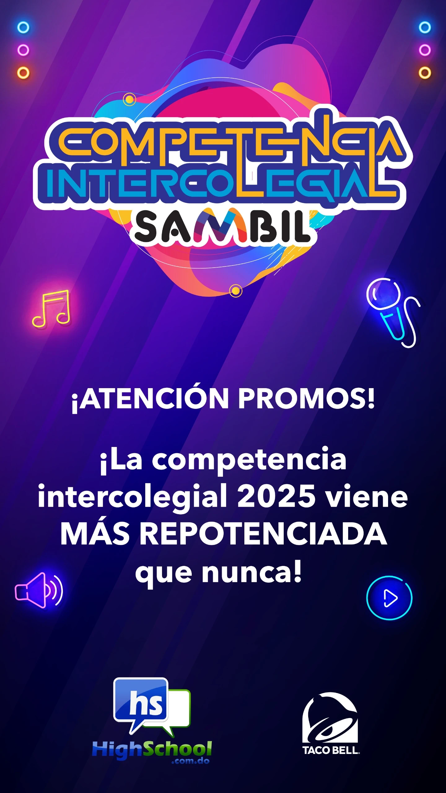 Competencia Intercolegial Sambil