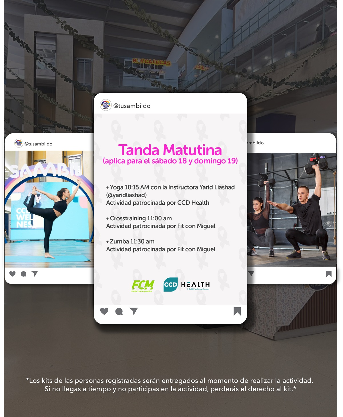Muévete por la prevención – Tanda Matutina