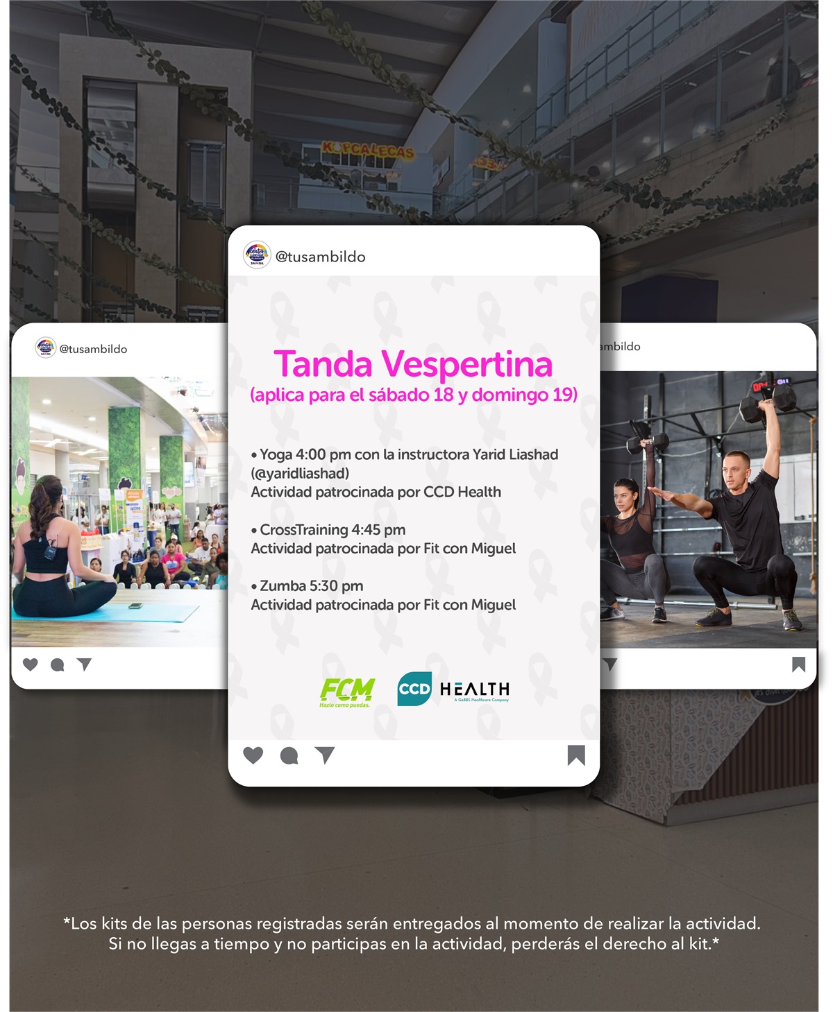 Muévete por la prevención – Tanda Vespertina