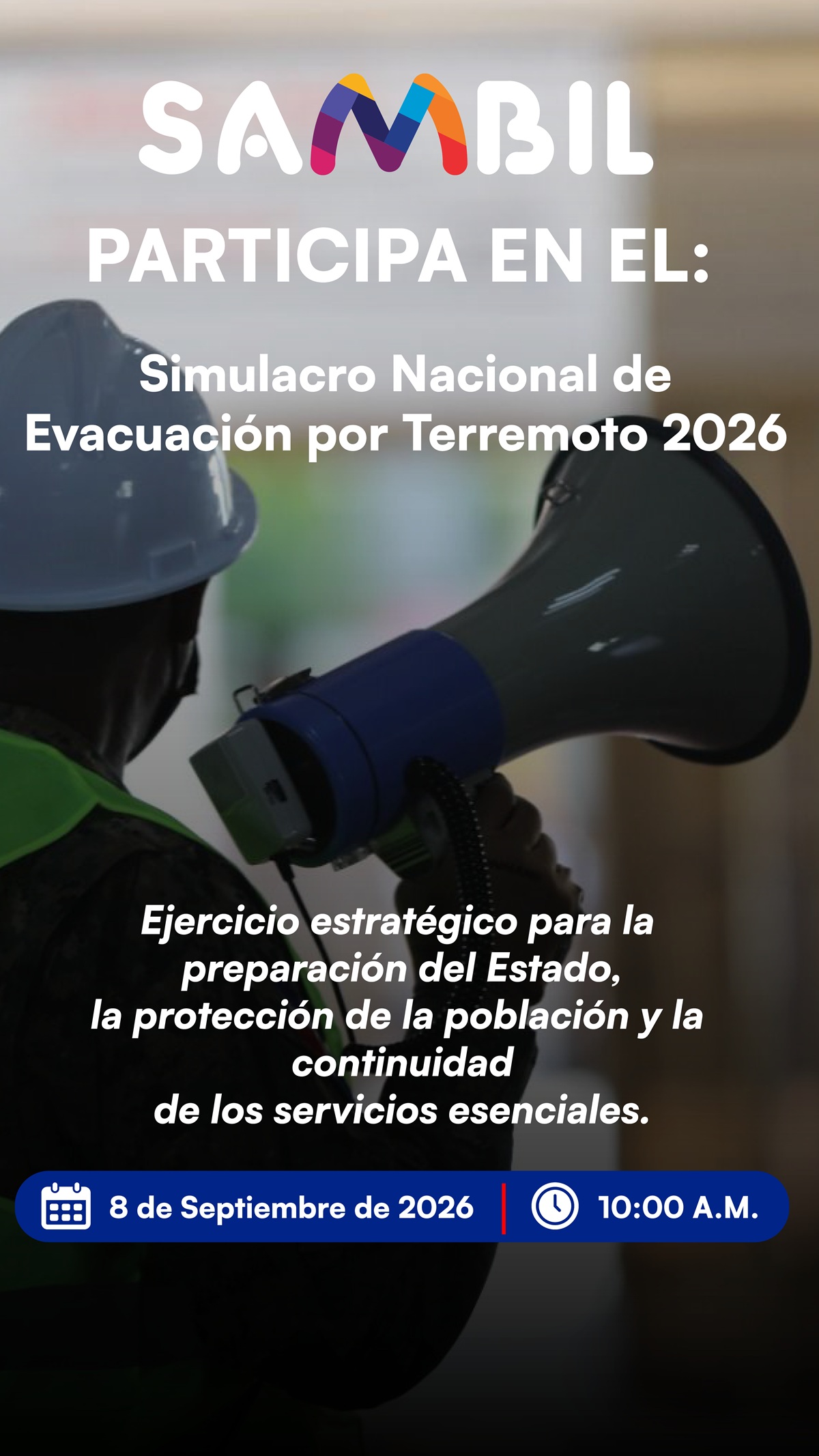 Simulacro Nacional de Evacuación